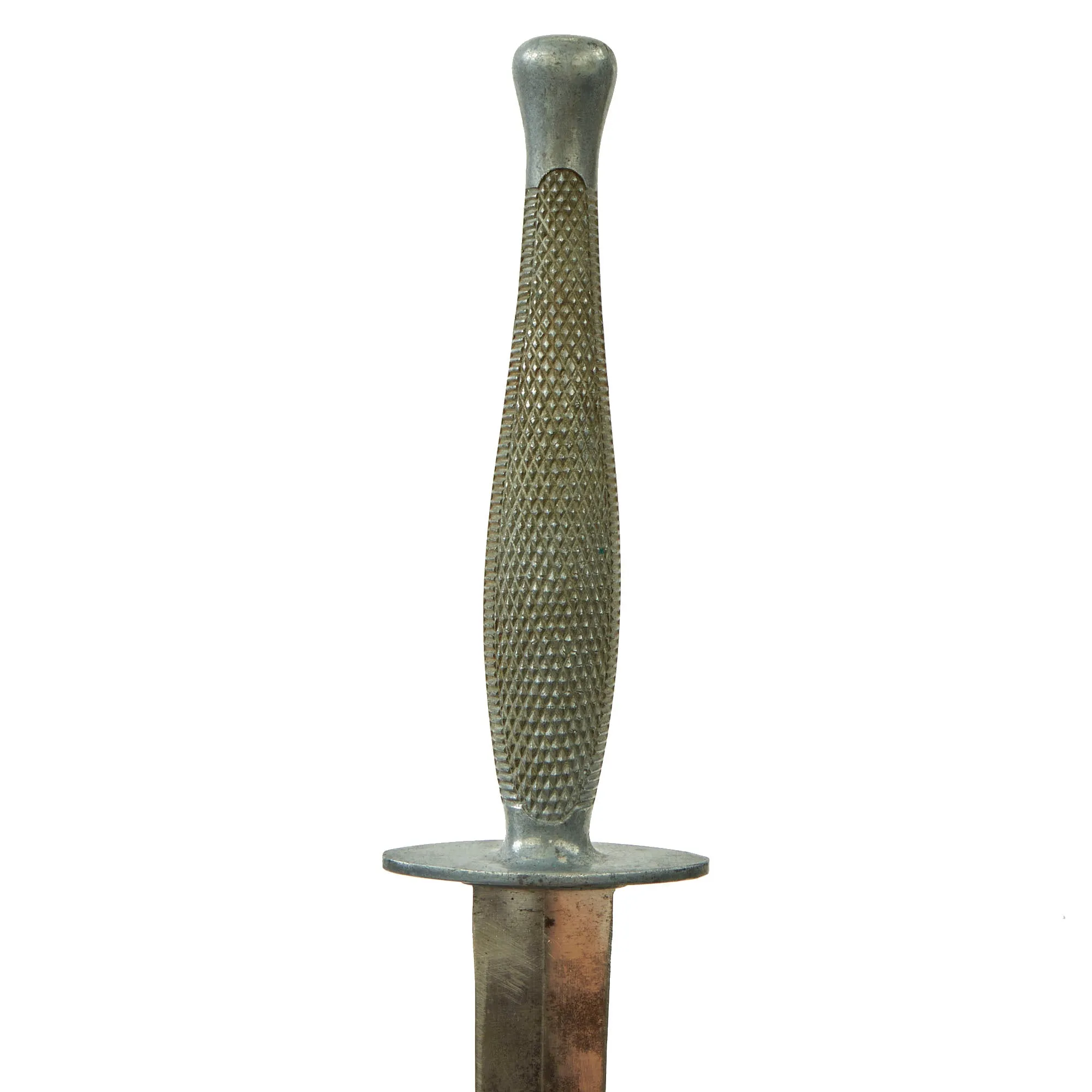 Original U.S. WWII USMC Marine Raider Stiletto Dagger by Camillus with Named M6 Sheath